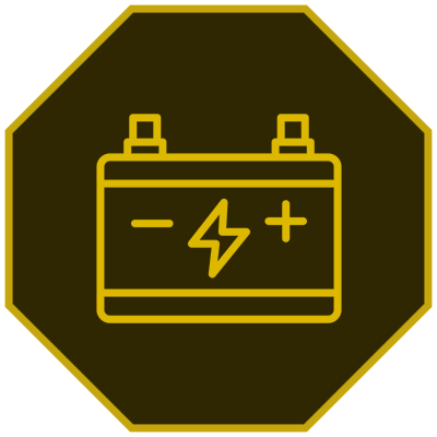 Corvette Battery Service Icon