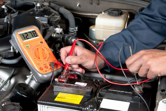 Battery Check & Electrical System Check