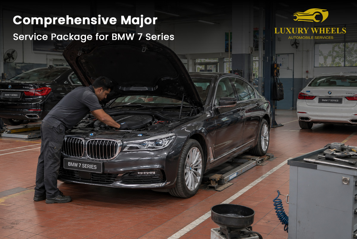 Comprehensive Major Service Package for BMW 7 Series