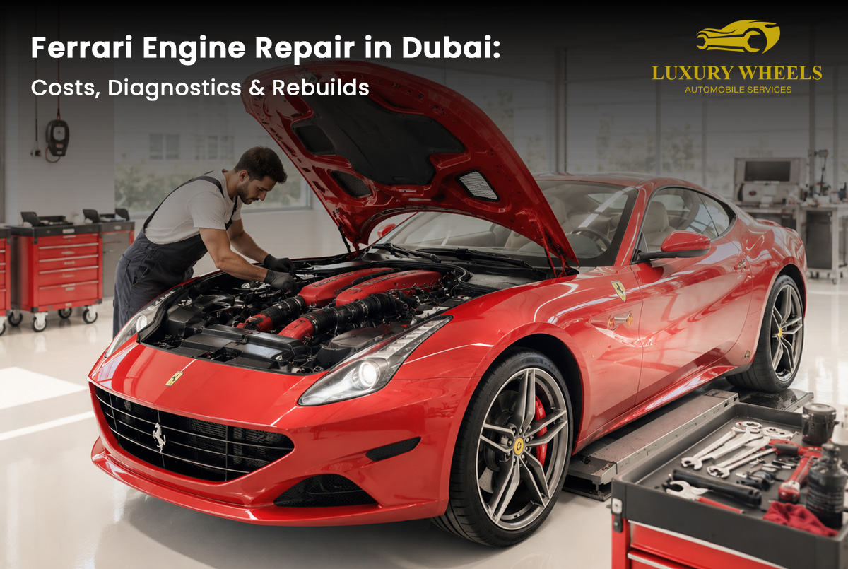 Ferrari Engine Repair in Dubai: Costs, Diagnostics & Rebuilds