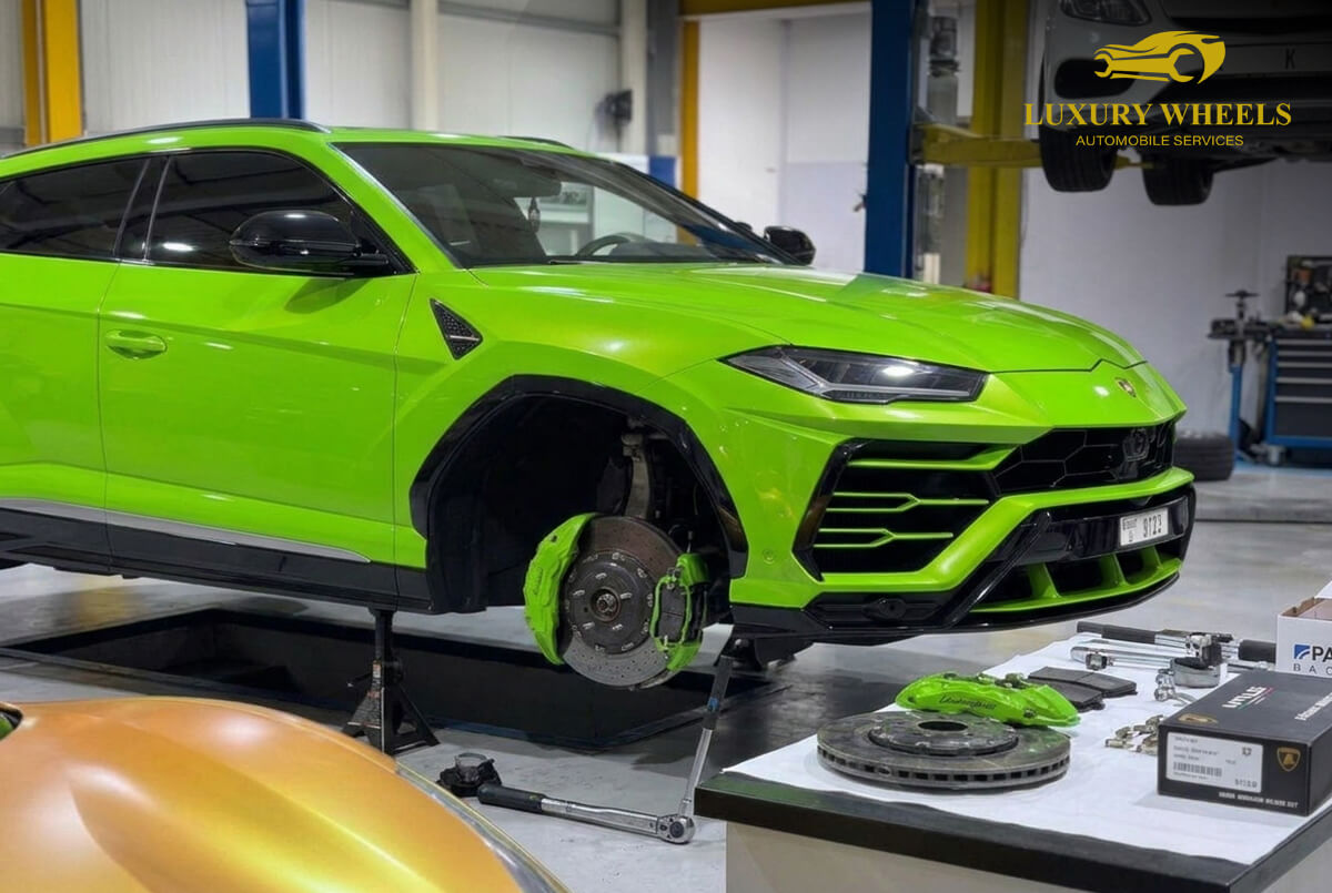 Lamborghini Carbon Ceramic Brake Service in Dubai