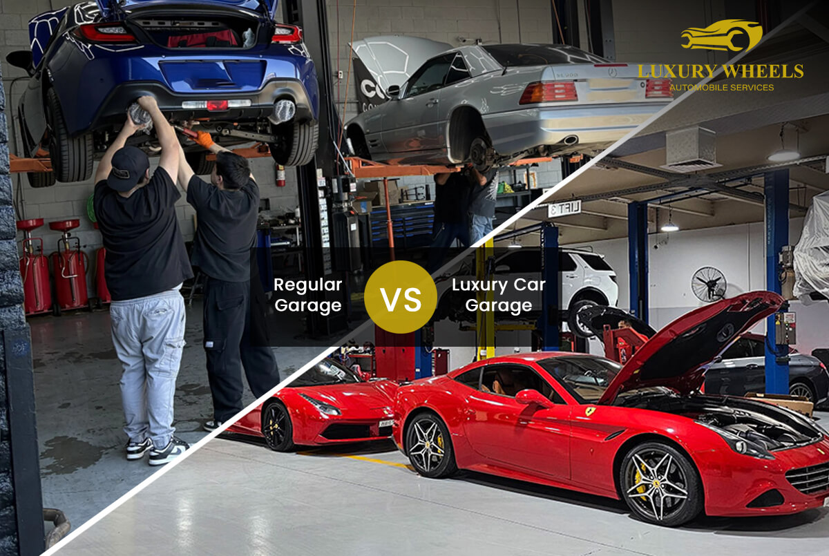 Luxury Auto Service vs. Regular Garage