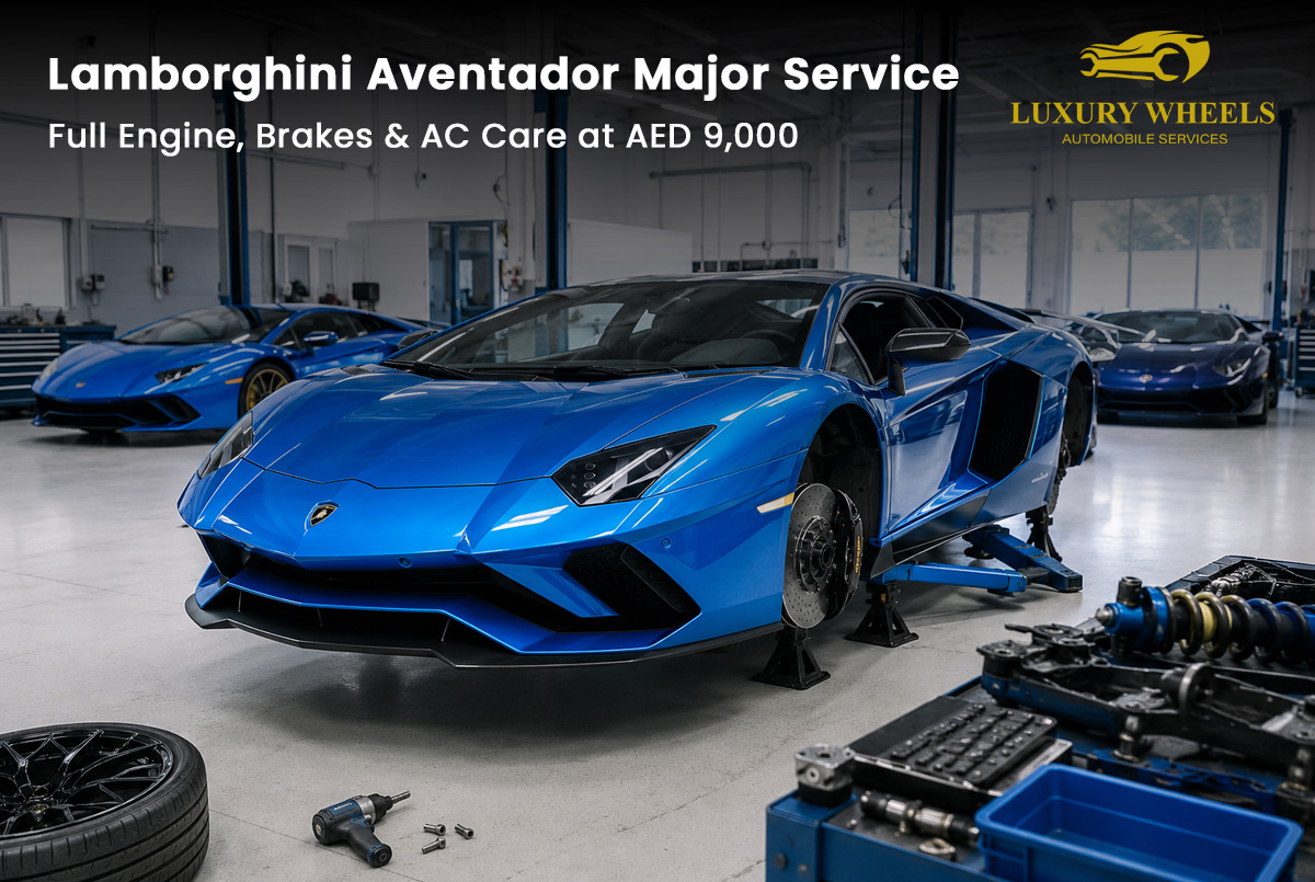 Lamborghini Aventador Major Service
