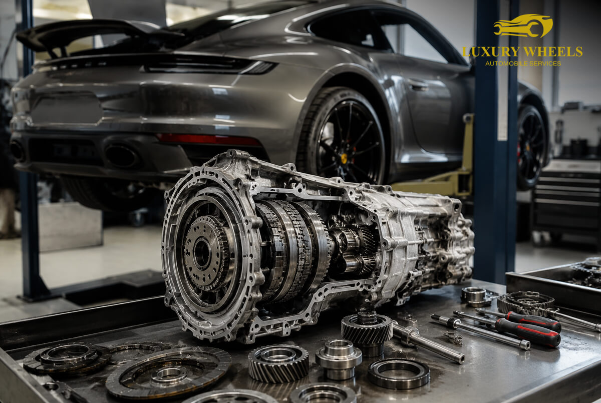 Porsche PDK Transmission Problems in Dubai Heat