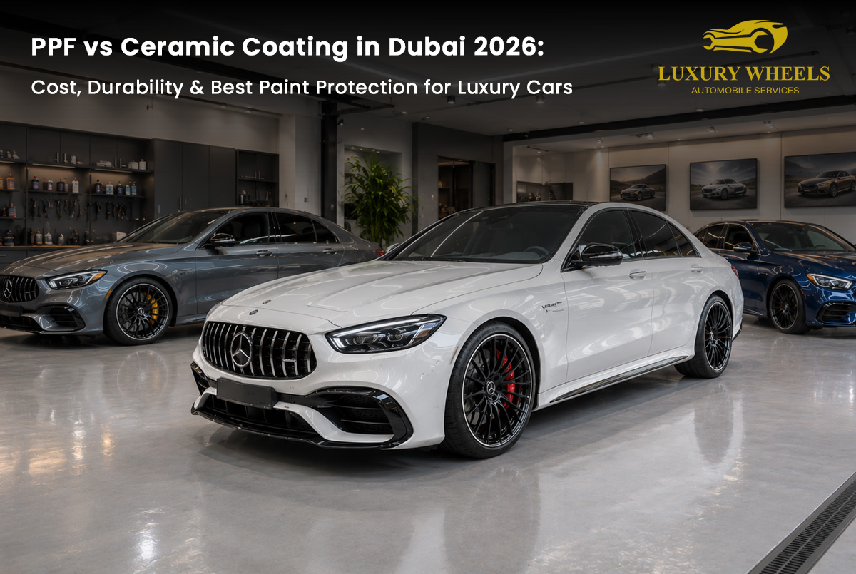 PPF vs Ceramic Coating in Dubai