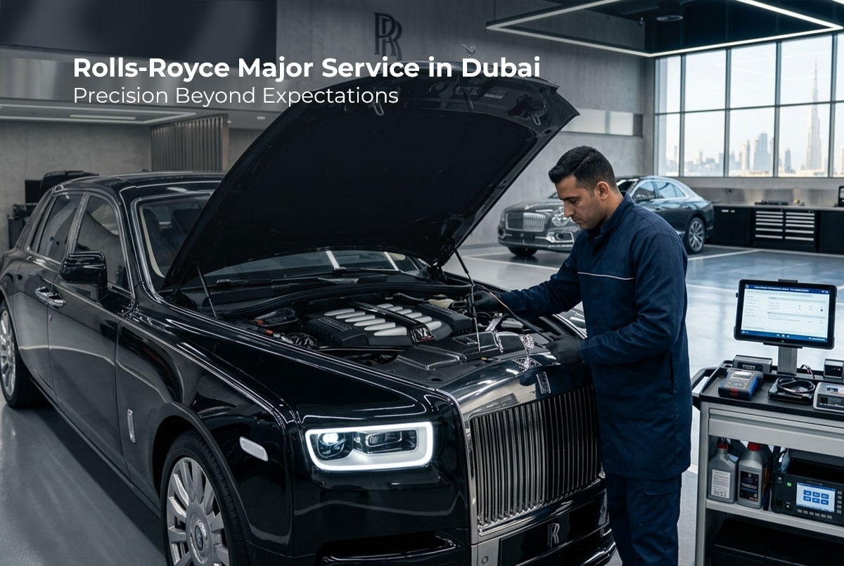 Book Rolls-Royce Major Service