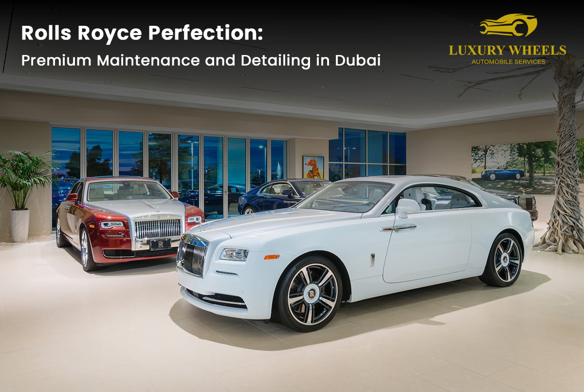 Rolls Royce Perfection: Premium Maintenance and Detailing in Dubai