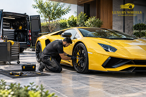 Is At-Home Car Service Safe for Supercars