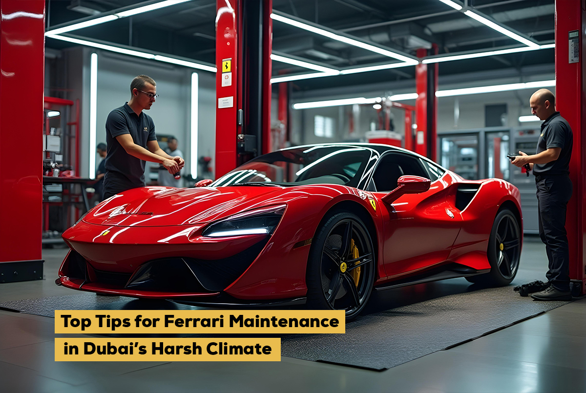 Top Tips for Ferrari Maintenance in Dubai’s Harsh Climate