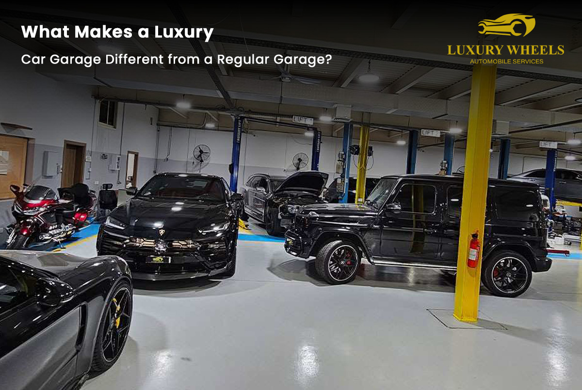 What Makes a Luxury Car Garage Different from a Regular Garage?