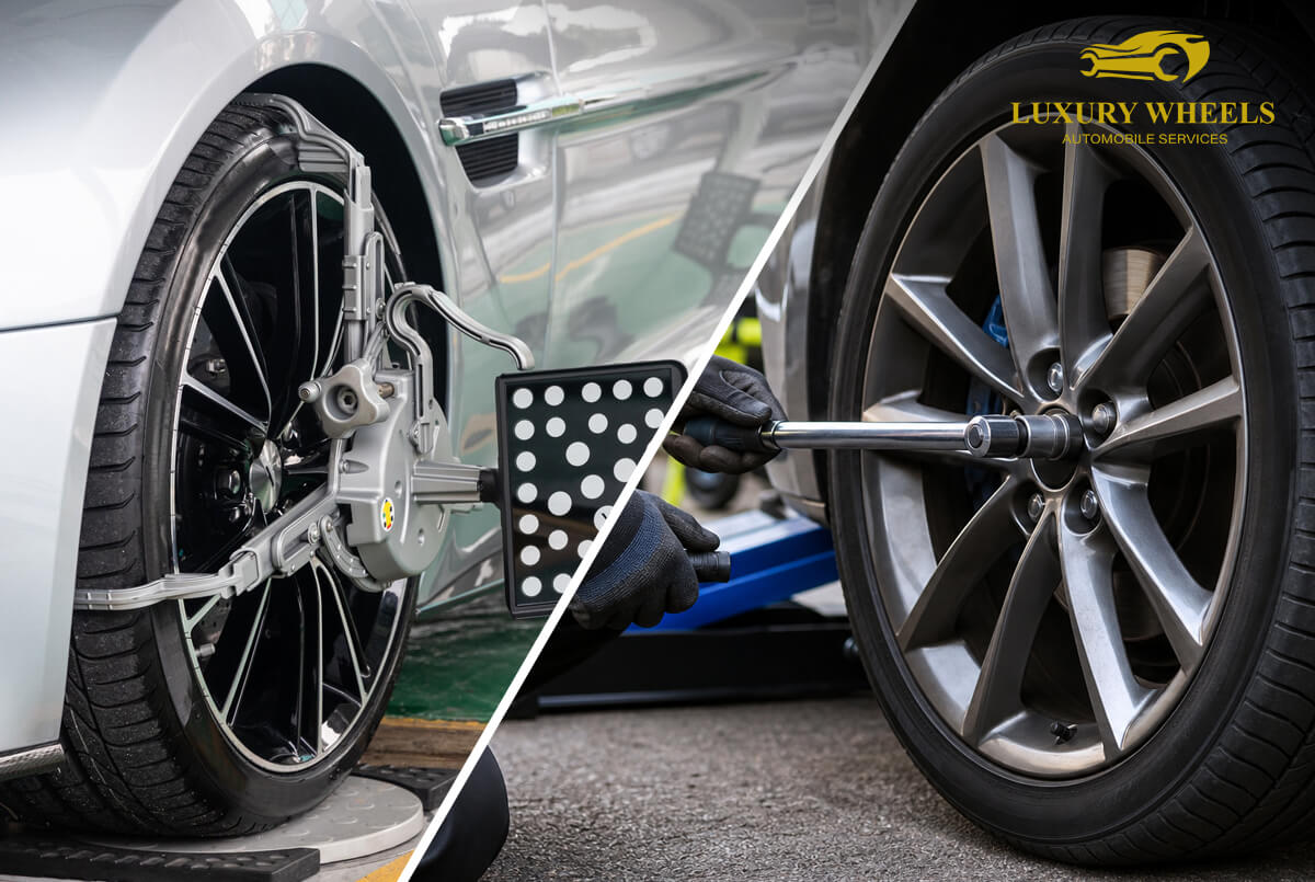 Wheel Alignment vs Tyre Balancing in Dubai