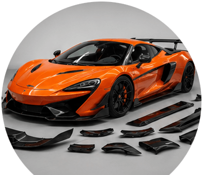 McLaren Body Kit Installation Image