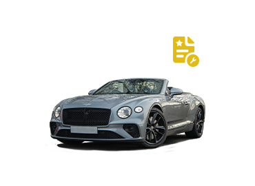 Bentley Continental GTC  Services Contract in Dubai