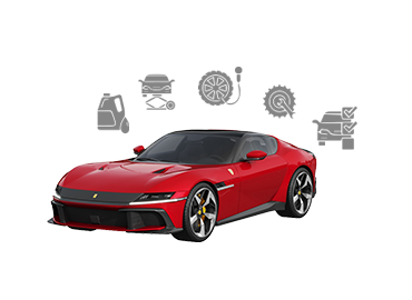 Ferrari 12 Cilindri  Major Services