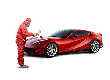 Ferrari Roma Car Paint Service 