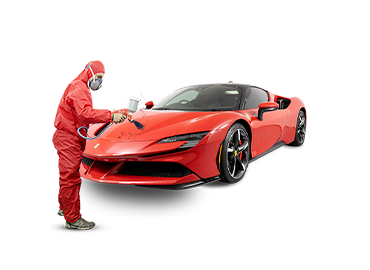 Ferrari spider Car Paint Service 