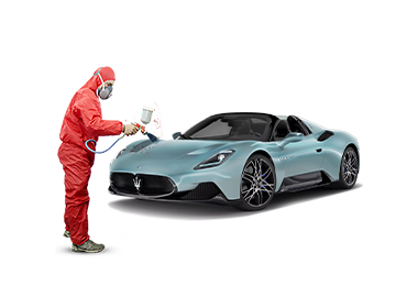 Maserati MC20 Cielo Car Paint Service