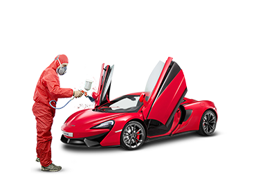 Mclaren 540C Car Paint Service