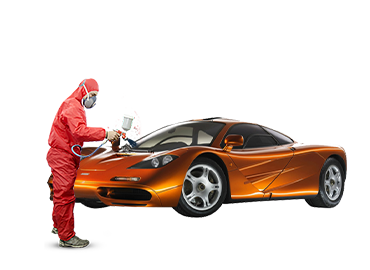 Mclaren F1 Car Paint Service