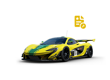 Mclaren   P1 GTR Services Contract