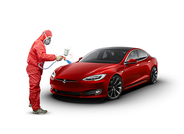 Tesla Car Paint Service